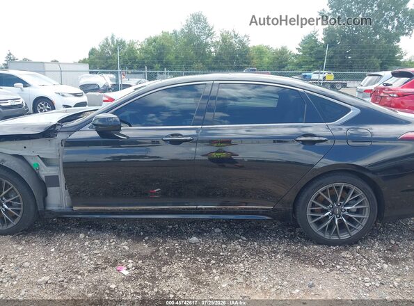 KMHGN4JB7JU248453 2018 GENESIS G80 Black 