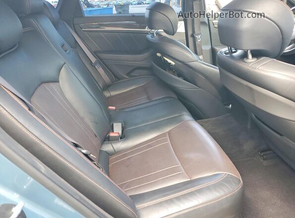 KMHGN4JB9JU223148 2018 GENESIS G80 Turquoise Vista de los asientos traseros