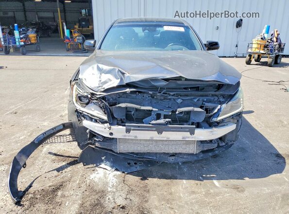 KMHGN4JB9KU300599 2019 GENESIS G80 Gray Widok z przodu