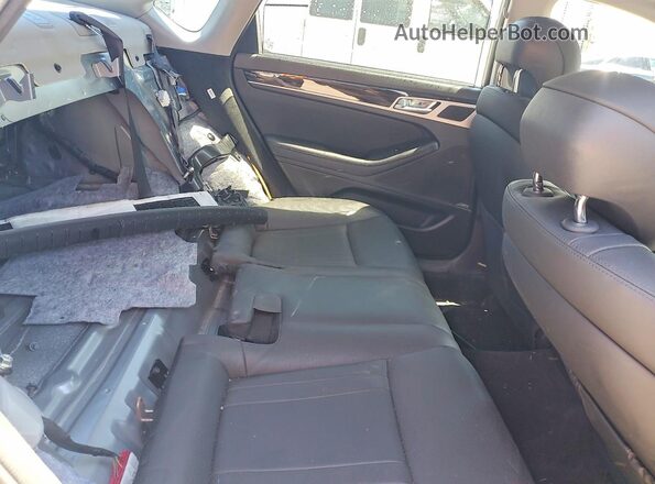 KMHGN4JE1HU180140 2017 GENESIS G80 Серебряный Вид задних сидений