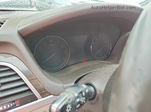 KMHGN4JE1HU199237 2017 GENESIS G80 Silver Widok zestawu wskaźników