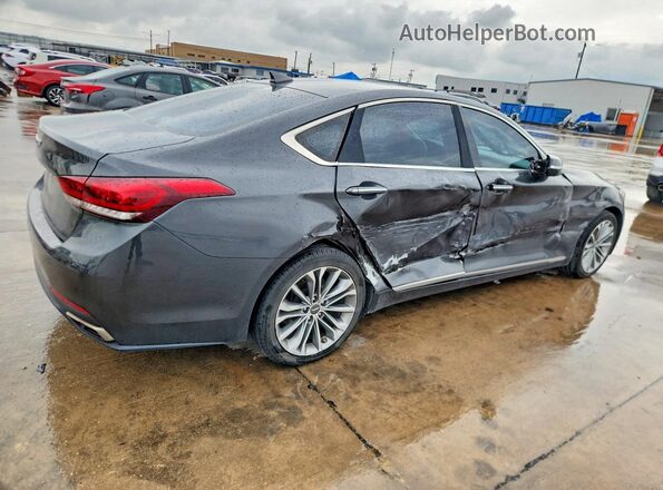 KMHGN4JE3HU204745 2017 GENESIS G80 Gray Rear right