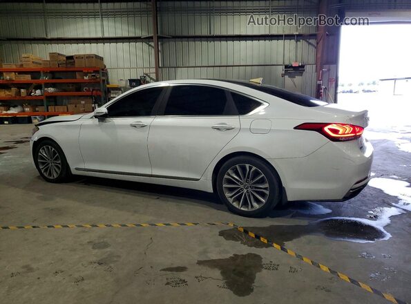KMHGN4JE4GU126202 2016 HYUNDAI GENESIS White Rear left