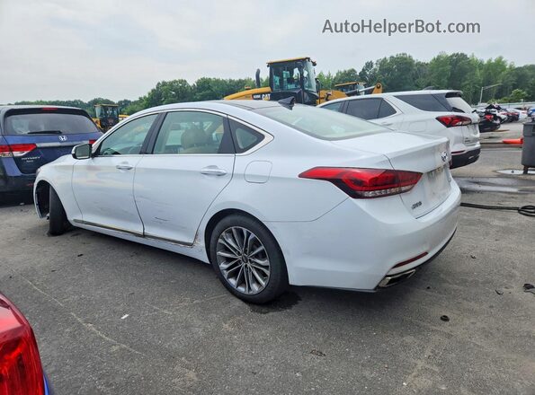 KMHGN4JE4GU137989 2016 HYUNDAI GENESIS Белый Задняя левая четверть