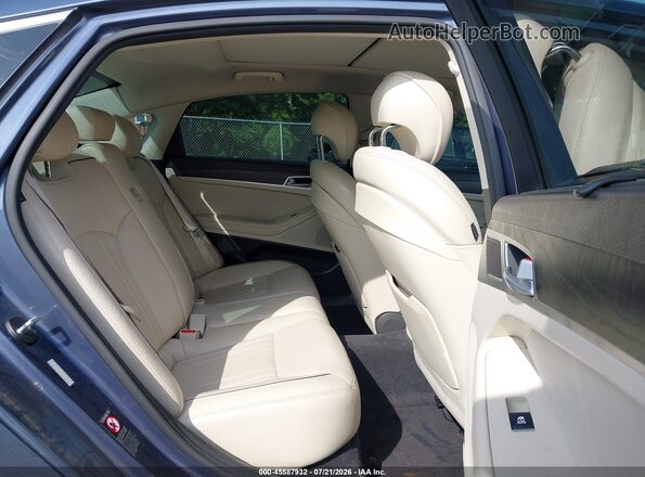 KMHGN4JE5GU113300 2016 HYUNDAI GENESIS Blue VIN კოდის სტიკერის ხედი