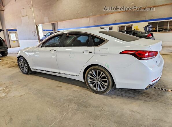 KMHGN4JE6HU209650 2017 GENESIS G80 White Tył lewy