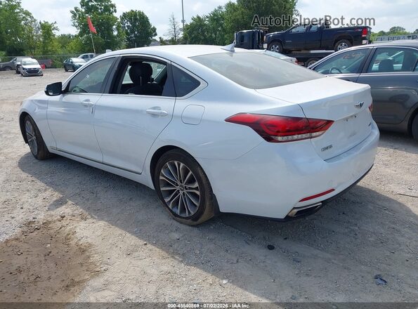 KMHGN4JE7GU133421 2016 HYUNDAI GENESIS Белый Задняя левая четверть