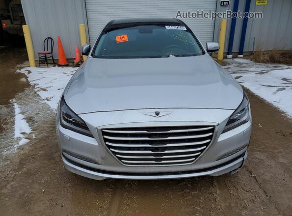 KMHGN4JE8GU134822 2016 HYUNDAI GENESIS Silver Вид спереду