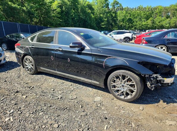 KMHGN4JEXGU141741 2016 HYUNDAI GENESIS Black Առջևի աջ