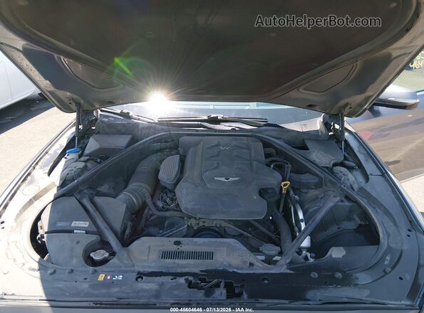 KMHGN4JEXHU167533 2017 GENESIS G80 Gray Հետևի տեսք