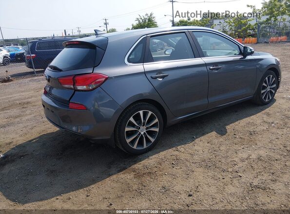KMHH35LE0JU017580 2018 HYUNDAI ELANTRA GT Gray Հետևի աջ