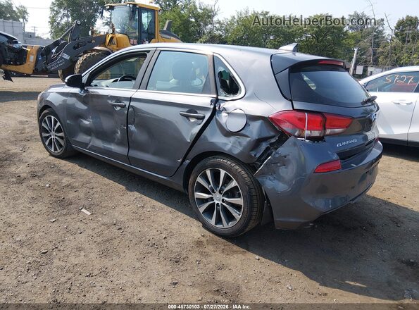 KMHH35LE0JU017580 2018 HYUNDAI ELANTRA GT Gray Հետևի ձախ