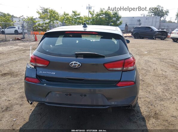 KMHH35LE0JU017580 2018 HYUNDAI ELANTRA GT Gray 
