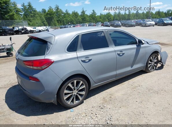 KMHH35LE1JU025316 2018 HYUNDAI ELANTRA GT Серый Задняя правая четверть