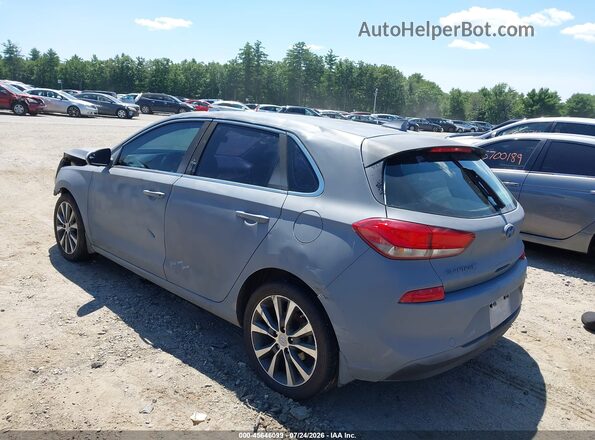 KMHH35LE1JU025316 2018 HYUNDAI ELANTRA GT Серый Задняя левая четверть
