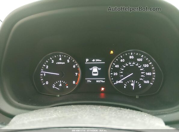 KMHH35LE1JU059577 2018 HYUNDAI ELANTRA GT Gray Vista de los asientos traseros