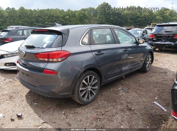 KMHH35LE1JU059577 2018 HYUNDAI ELANTRA GT Gray Trasero derecho