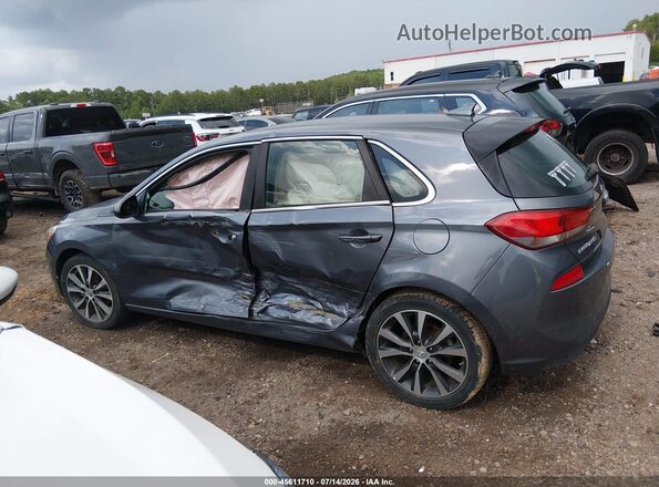 KMHH35LE1JU059577 2018 HYUNDAI ELANTRA GT Gray Vista interior de 360 grados
