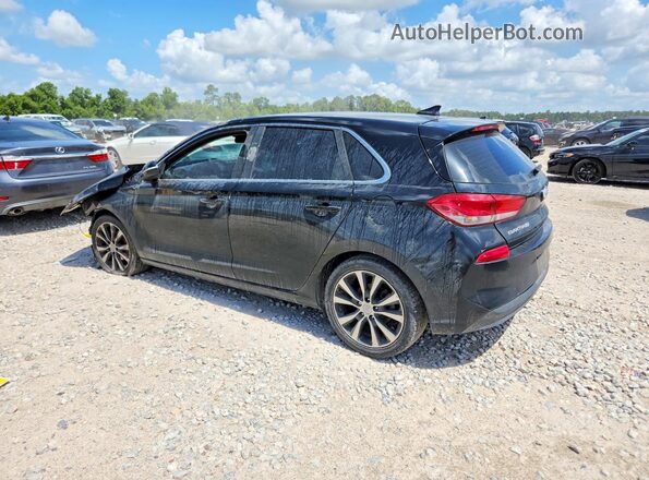 KMHH35LE3JU069186 2018 HYUNDAI ELANTRA Черный Задняя левая четверть