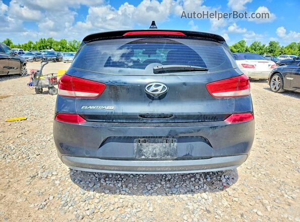 KMHH35LE3JU069186 2018 HYUNDAI ELANTRA Черный Вид сзади