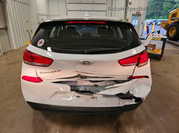 KMHH35LE4JU010972 2018 HYUNDAI ELANTRA White Вид ззаду