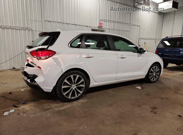 KMHH35LE4JU010972 2018 HYUNDAI ELANTRA White Задня права чверть