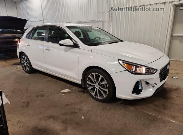 KMHH35LE4JU010972 2018 HYUNDAI ELANTRA White Передня права чверть