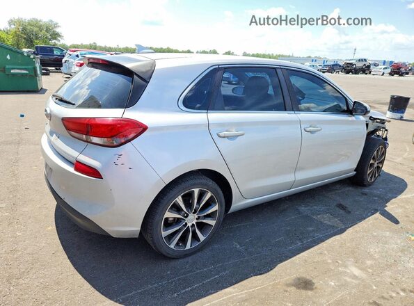 KMHH35LE4JU057953 2018 HYUNDAI ELANTRA Silver Trasero derecho