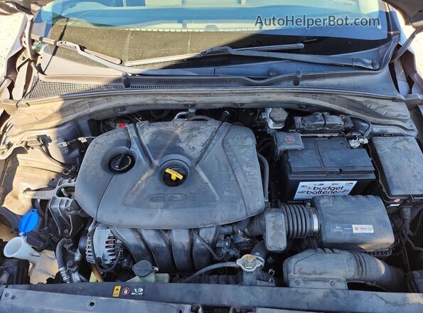 KMHH35LE5JU024637 2018 HYUNDAI ELANTRA Charcoal Սալոնի հետևի տեսք