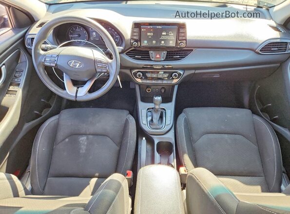 KMHH35LE5JU024637 2018 HYUNDAI ELANTRA Charcoal Առջևի վահանակի տեսք