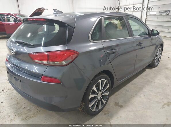 KMHH35LE5JU063003 2018 HYUNDAI ELANTRA GT Gray Tył prawy