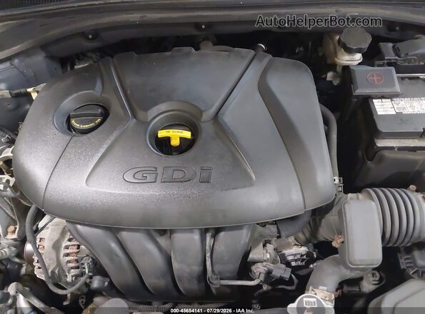 KMHH35LE5JU063003 2018 HYUNDAI ELANTRA GT Gray Widok komory silnika