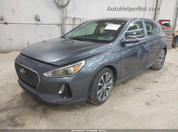 KMHH35LE5JU063003 2018 HYUNDAI ELANTRA GT Gray Przód lewy