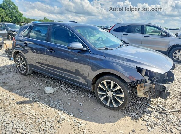 KMHH35LE5JU063213 2018 HYUNDAI ELANTRA Gray Przód prawy