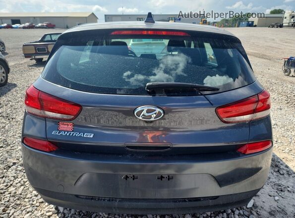 KMHH35LE5JU063213 2018 HYUNDAI ELANTRA Gray Widok z tyłu