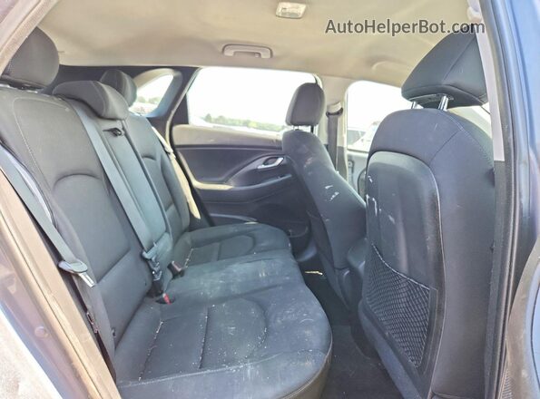 KMHH35LE5JU063213 2018 HYUNDAI ELANTRA Gray Widok tylnych siedzeń