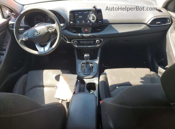 KMHH35LE5JU082473 2018 HYUNDAI ELANTRA White Dashboard view