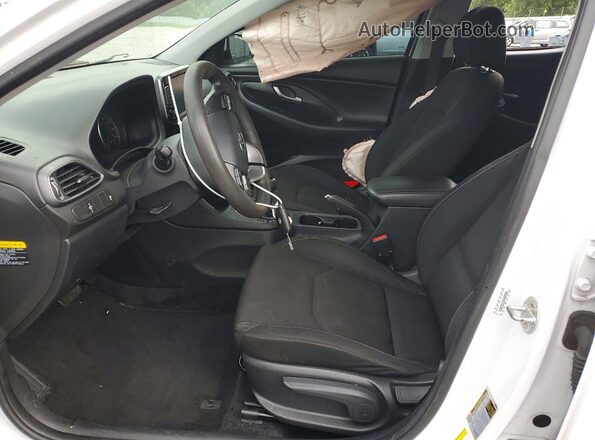 KMHH35LE5KU098805 2019 HYUNDAI ELANTRA White Vista interior delantera