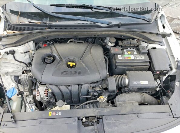 KMHH35LE5KU098805 2019 HYUNDAI ELANTRA White Vista interior trasera