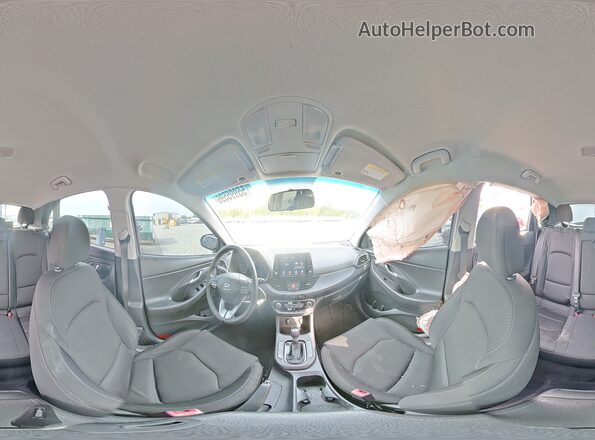 KMHH35LE5KU098805 2019 HYUNDAI ELANTRA White Vista de la etiqueta del VIN