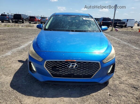 KMHH35LE6JU014053 2018 HYUNDAI ELANTRA Blue Вид спереду