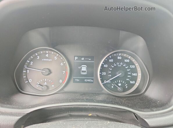 KMHH35LE6JU025246 2018 HYUNDAI ELANTRA Silver Вид щитка приладів