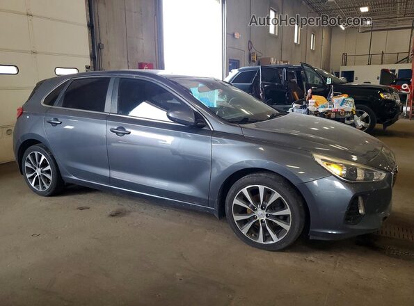 KMHH35LE6JU039857 2018 HYUNDAI ELANTRA Серый Передняя правая четверть