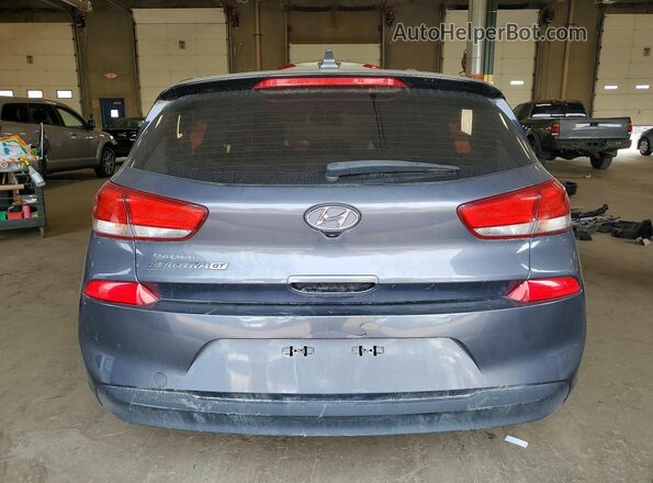 KMHH35LE6JU039857 2018 HYUNDAI ELANTRA Серый Вид сзади