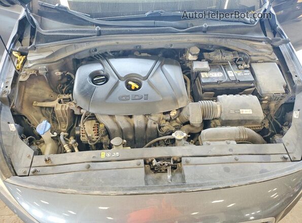 KMHH35LE6JU039857 2018 HYUNDAI ELANTRA Серый Вид подкапотного пространства