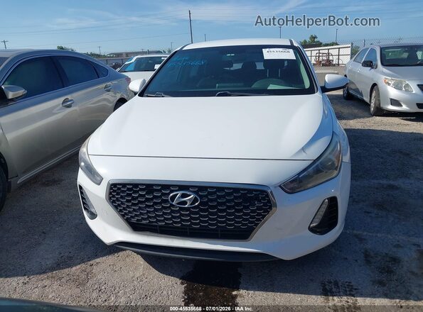 KMHH35LE6JU062863 2018 HYUNDAI ELANTRA GT Белый Вид щитка приборов