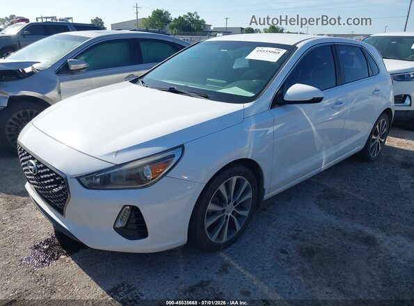 KMHH35LE6JU062863 2018 HYUNDAI ELANTRA GT Белый Передняя левая четверть