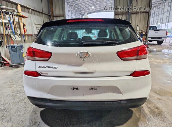 KMHH35LE6JU063687 2018 HYUNDAI ELANTRA White Widok z tyłu