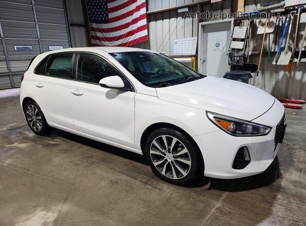 KMHH35LE6JU063687 2018 HYUNDAI ELANTRA White Przód prawy