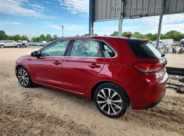 KMHH35LE6JU079470 2018 HYUNDAI ELANTRA Red Հետևի ձախ